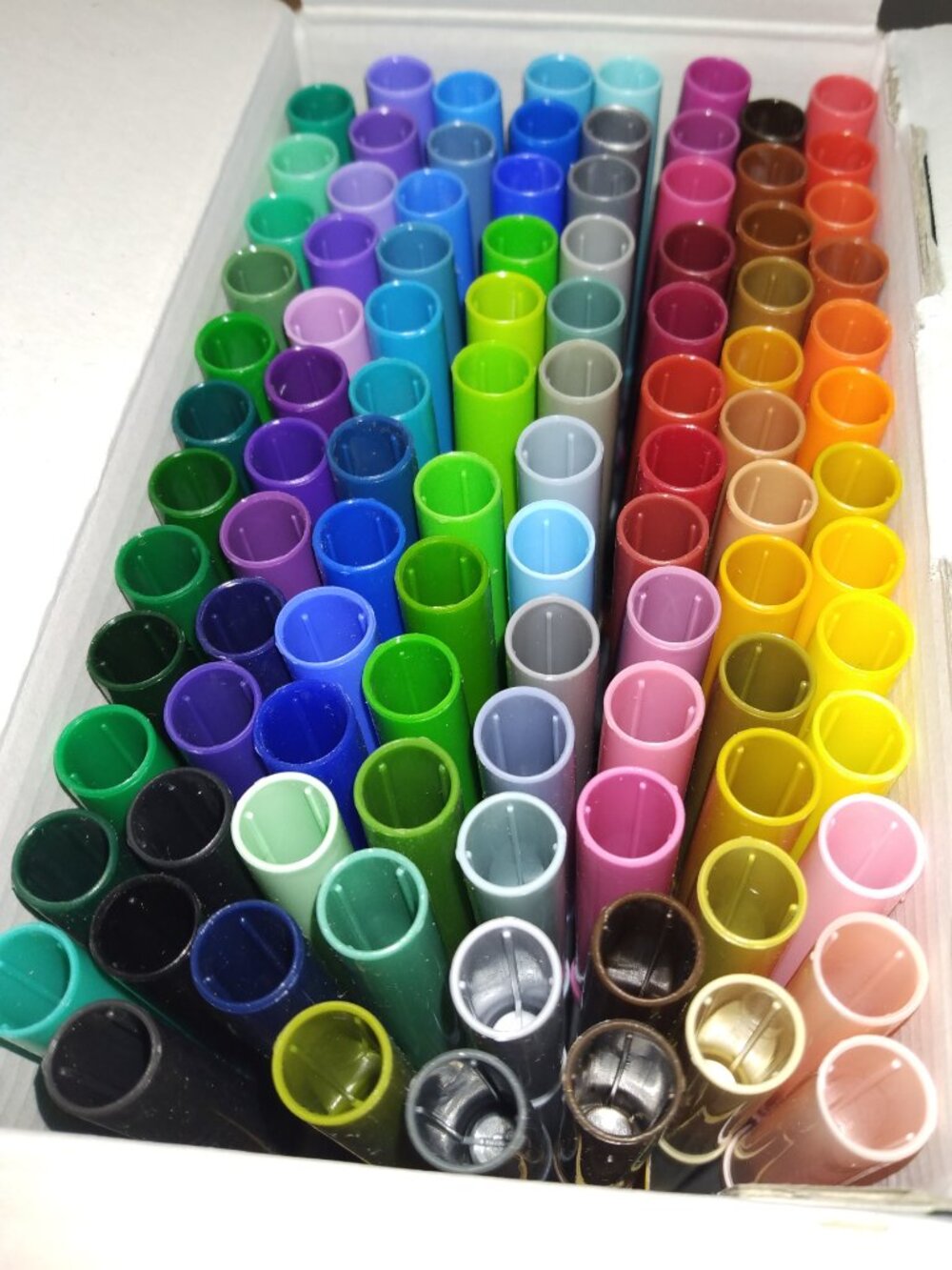 Different Colors Slim Markers